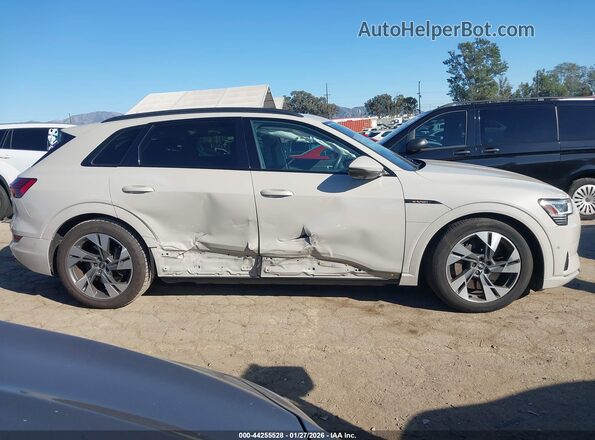 WA1AAAGE1MB018486 2021 AUDI E-TRON Серый Вид задней части салона