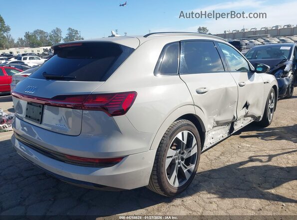WA1AAAGE1MB018486 2021 AUDI E-TRON Серый Задняя правая четверть
