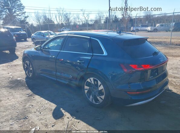 WA1AAAGE7PB009649 2023 AUDI E-TRON Blue უკანა მარცხენა