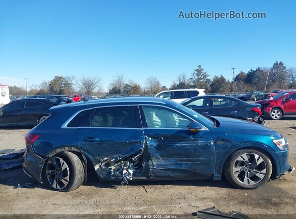 WA1AAAGE7PB009649 2023 AUDI E-TRON Blue ხელსაწყოთა პანელის ხედი