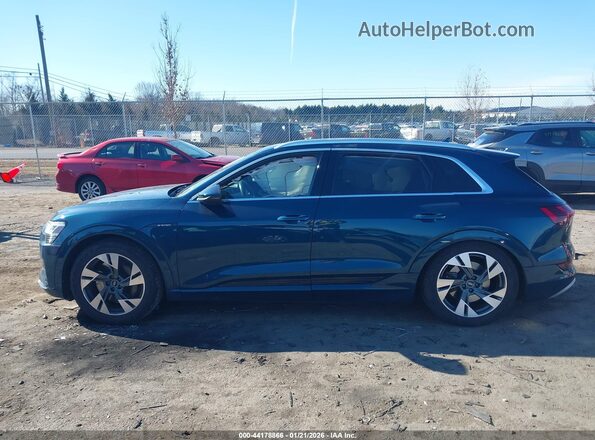 WA1AAAGE7PB009649 2023 AUDI E-TRON Blue უკანა სალონის ხედი