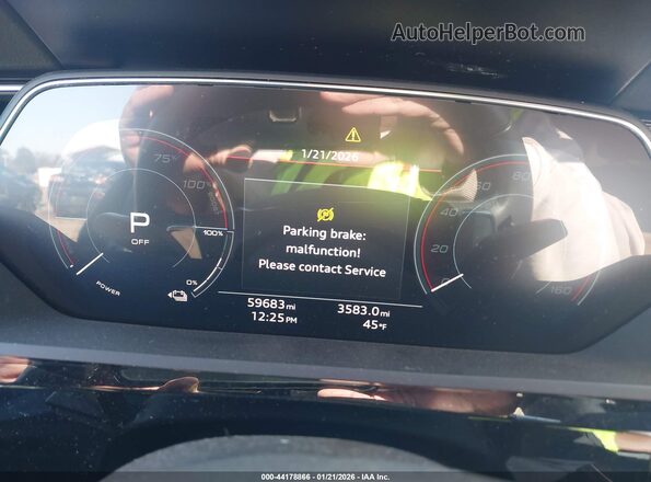 WA1AAAGE7PB009649 2023 AUDI E-TRON Blue უკანა სავარძლების ხედი