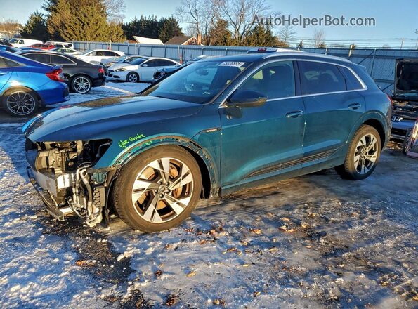 WA1AAAGE7PB019050 2023 AUDI E-TRON Teal Przód lewy