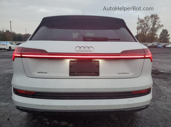 WA1AAAGE8MB010630 2021 AUDI E-TRON White Rear view