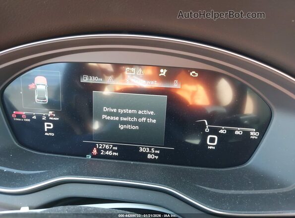 WA1ABAFY1S2053583 2025 AUDI Q5 Black Widok tylnych siedzeń