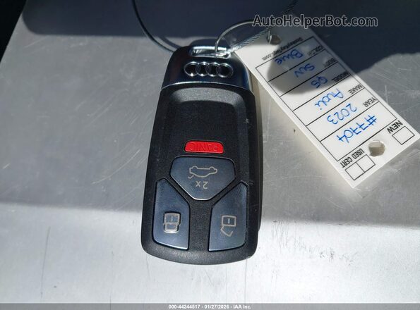 WA1ABAFY5P2081278 2023 AUDI Q5 Black Dashboard view