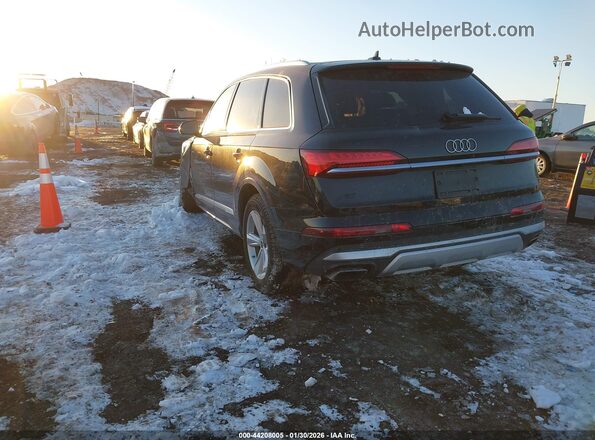 WA1ACBF77SD007268 2025 AUDI Q7 Черный Задняя левая четверть