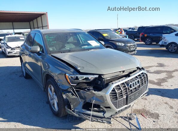 WA1AECF31K1067920 2019 AUDI Q3 Серый Передняя правая четверть