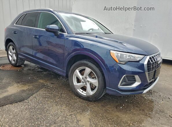 WA1AECF34K1075896 2019 AUDI Q3 Blue წინა მარჯვენა