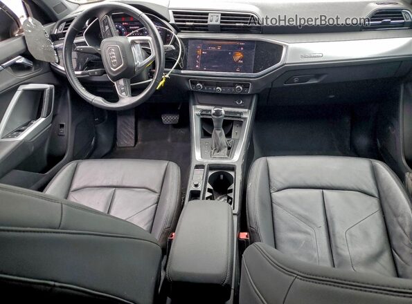 WA1AECF34K1075896 2019 AUDI Q3 Blue წინა პანელის ხედი