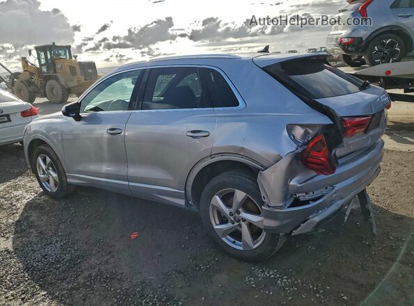 WA1AECF37K1077044 2019 AUDI Q3 Серебряный Задняя левая четверть