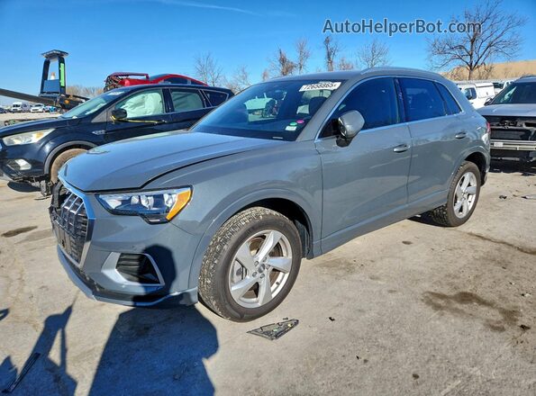 WA1AECF3XK1079774 2019 AUDI Q3 Серый Передняя левая четверть