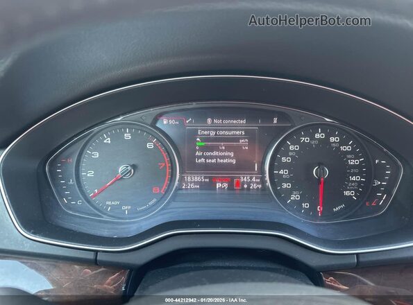 WA1ANAFY5K2120287 2019 AUDI Q5 Серый Вид задних сидений