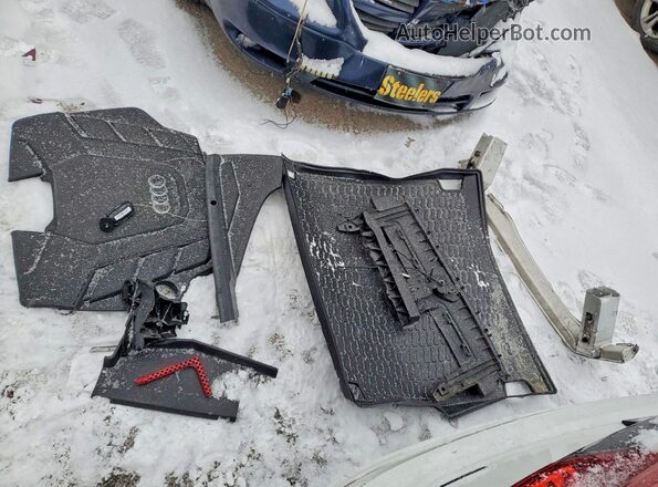 WA1AVAF15KD022657 2019 AUDI Q8 White Widok komory silnika