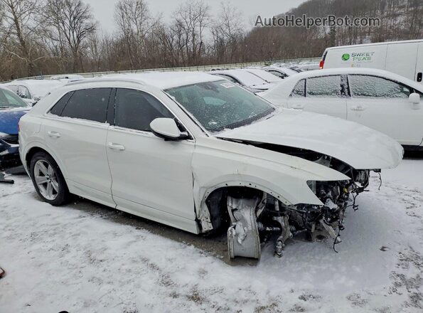 WA1AVAF15KD022657 2019 AUDI Q8 White Przód prawy