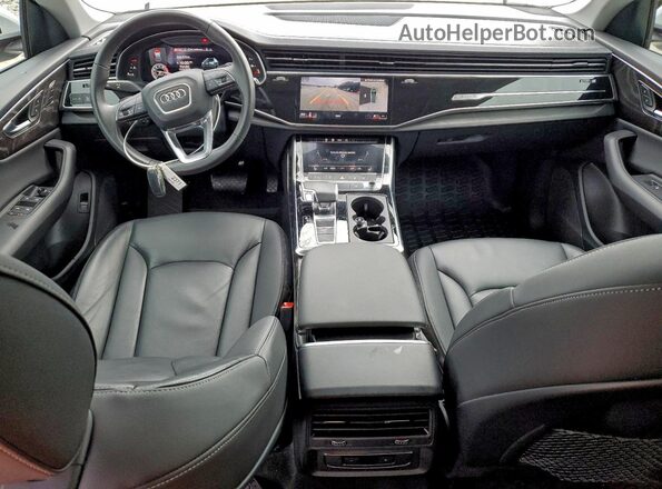 WA1AVBF16PD029923 2023 AUDI Q8 White წინა პანელის ხედი
