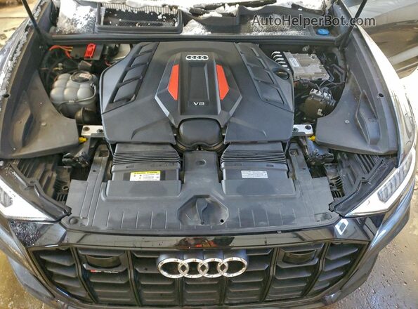 WA1AWAF10MD015289 2021 AUDI SQ8 Gray Engine compartment view