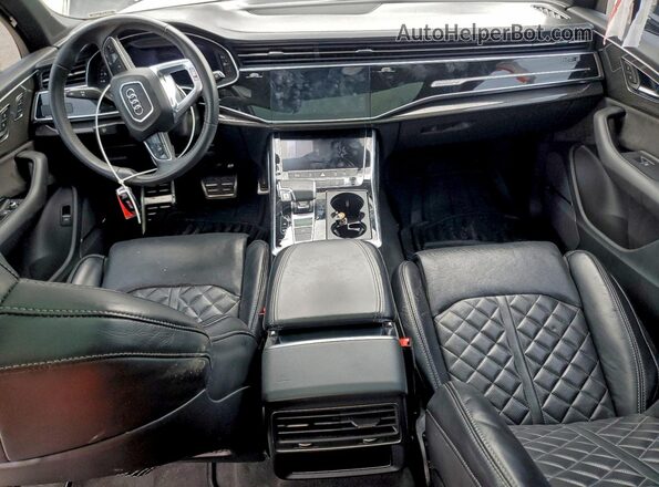 WA1AWAF71LD012033 2020 AUDI SQ7 Black Вид панелі приладів