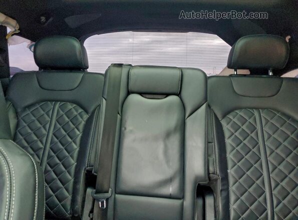 WA1AWAF71LD012033 2020 AUDI SQ7 Black Вид задніх сидінь