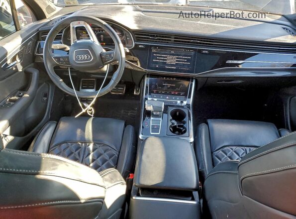WA1AWBF71MD011892 2021 AUDI SQ7 Black Widok deski rozdzielczej