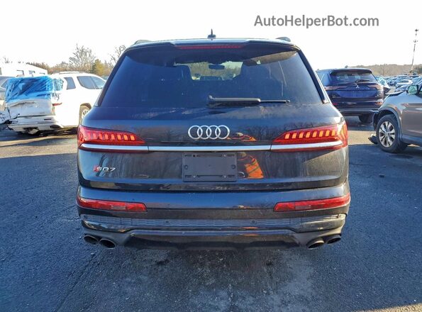 WA1AWBF71MD011892 2021 AUDI SQ7 Black Widok z tyłu