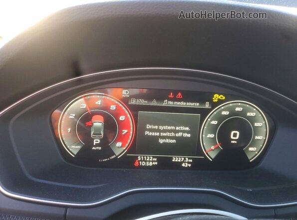 WA1B4AFY0M2006188 2021 AUDI SQ5 Черный Вид щитка приборов