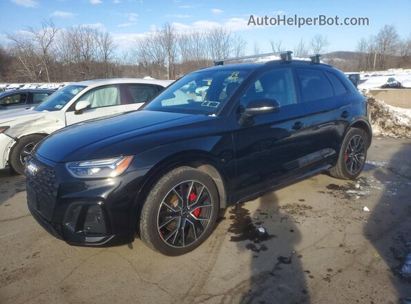 WA1B4AFY0M2006188 2021 AUDI SQ5 Черный Передняя левая четверть