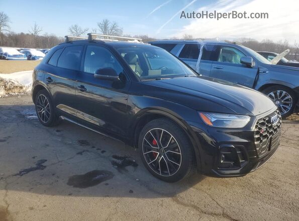 WA1B4AFY0M2006188 2021 AUDI SQ5 Черный Передняя правая четверть
