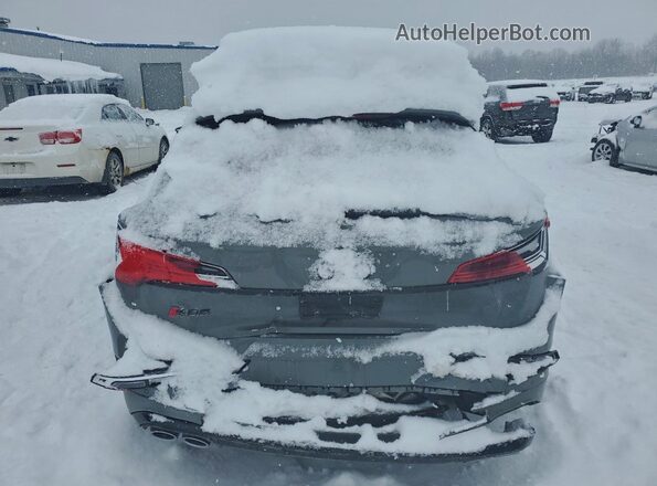 WA1B4AFY1M2016616 2021 AUDI SQ5 Gray Вид ззаду