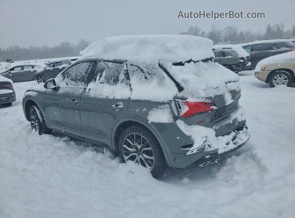 WA1B4AFY1M2016616 2021 AUDI SQ5 Gray Задня ліва чверть