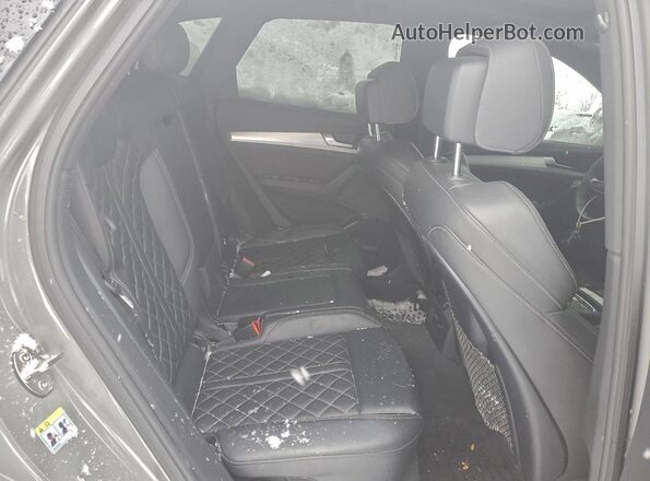WA1B4AFY1M2016616 2021 AUDI SQ5 Gray Вид задньої частини салону