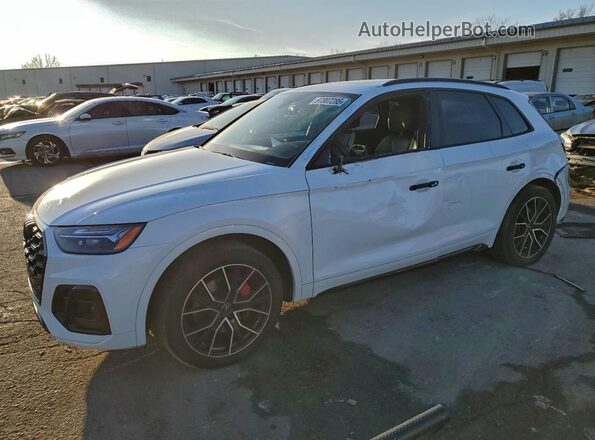 WA1B4AFY1P2034778 2023 AUDI SQ5 Белый Передняя левая четверть