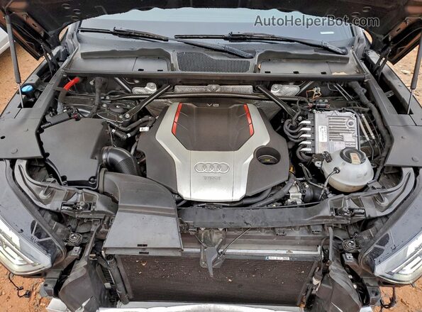 WA1B4AFY3M2025401 2021 AUDI SQ5 Серый Вид подкапотного пространства