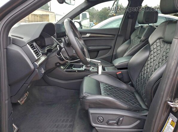WA1B4AFY3M2025401 2021 AUDI SQ5 Серый Вид салона спереди