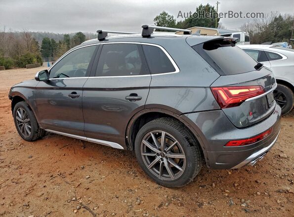 WA1B4AFY3M2025401 2021 AUDI SQ5 Серый Задняя левая четверть