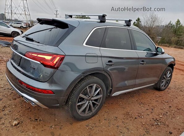 WA1B4AFY3M2025401 2021 AUDI SQ5 Серый Задняя правая четверть