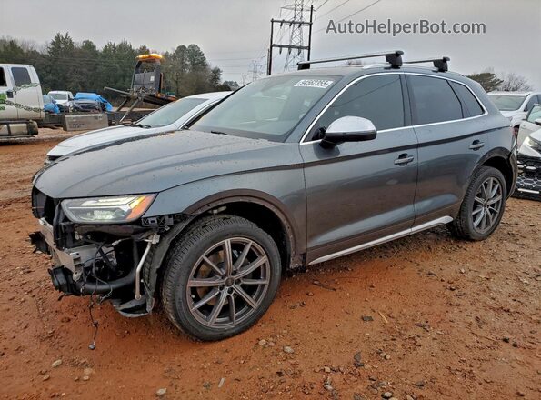 WA1B4AFY3M2025401 2021 AUDI SQ5 Серый Передняя левая четверть