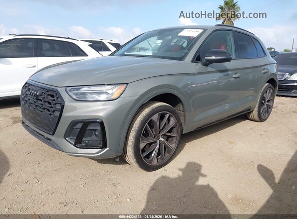 WA1B4AFY4P2195285 2023 AUDI SQ5 Серый Передняя левая четверть