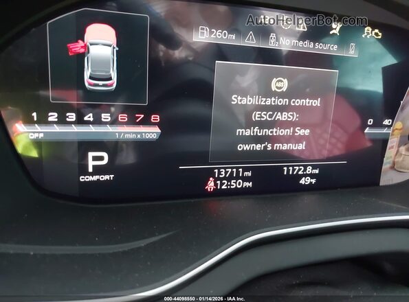 WA1B4AFY6R2119618 2024 AUDI SQ5 White Widok tylnych siedzeń