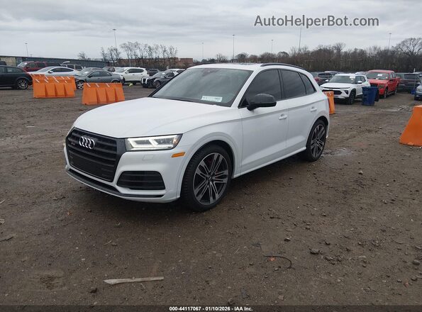 WA1B4AFY7L2025173 2020 AUDI SQ5 White Передня ліва чверть