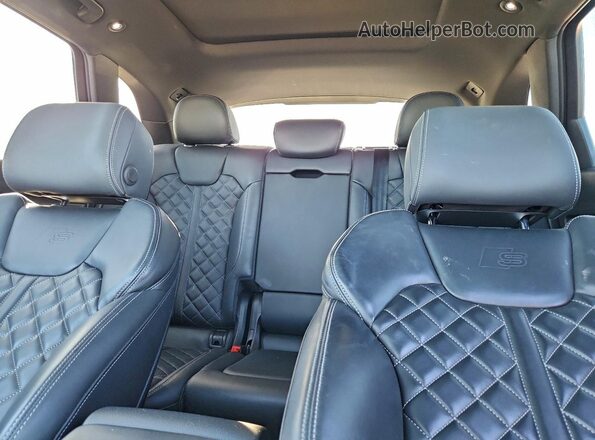 WA1B4AFY8M2024180 2021 AUDI SQ5 Серый Вид задних сидений