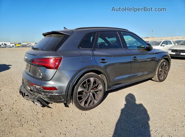WA1B4AFY8M2024180 2021 AUDI SQ5 Серый Задняя правая четверть