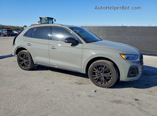 WA1B4AFY8M2034966 2021 AUDI SQ5 Серый Передняя правая четверть