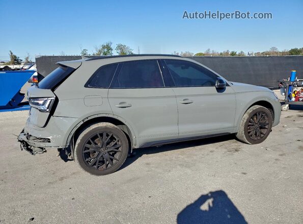 WA1B4AFY8M2034966 2021 AUDI SQ5 Серый Задняя правая четверть