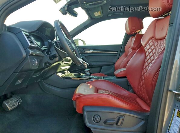 WA1B4AFY8M2034966 2021 AUDI SQ5 Серый Вид салона спереди