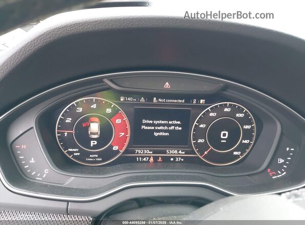 WA1B4AFY9L2039009 2020 AUDI SQ5 Gray Вид задніх сидінь
