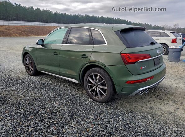 WA1B4BFY5P2014636 2023 AUDI SQ5 Зеленый Задняя левая четверть