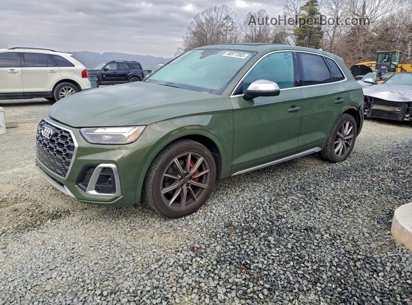 WA1B4BFY5P2014636 2023 AUDI SQ5 Зеленый Передняя левая четверть