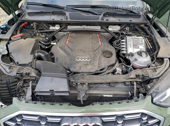 WA1B4BFY5P2014636 2023 AUDI SQ5 Зеленый Вид подкапотного пространства