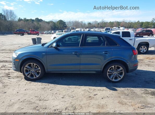 WA1BCCFSXJR013257 2018 AUDI Q3 Синий Панорамный вид салона 360°